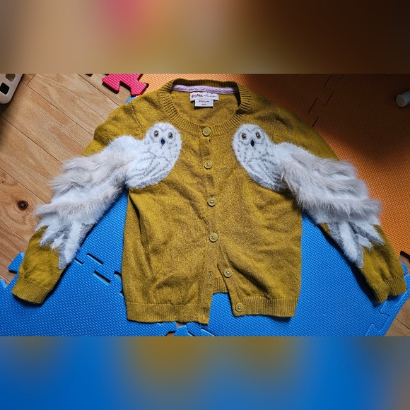 Mini Boden Other - 5/6 Boden X Harry Potter Owl Cardigan